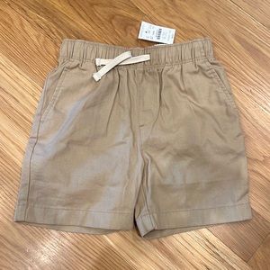 Jcrew Boys drawstring twill dock short.  British khaki. Size 7. NWT